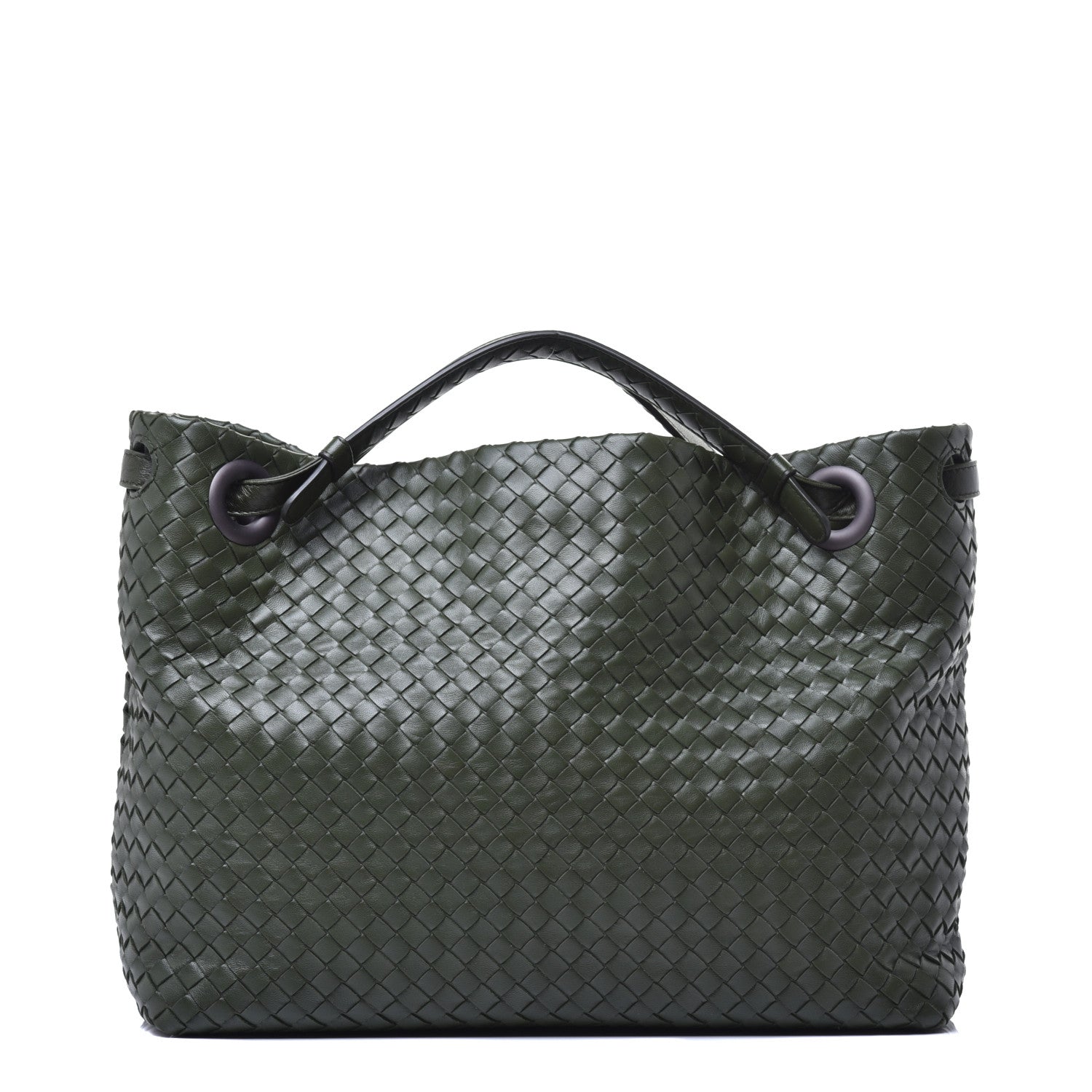 Bottega Veneta Nappa Intrecciato Bella Tote Moss 1 of 8