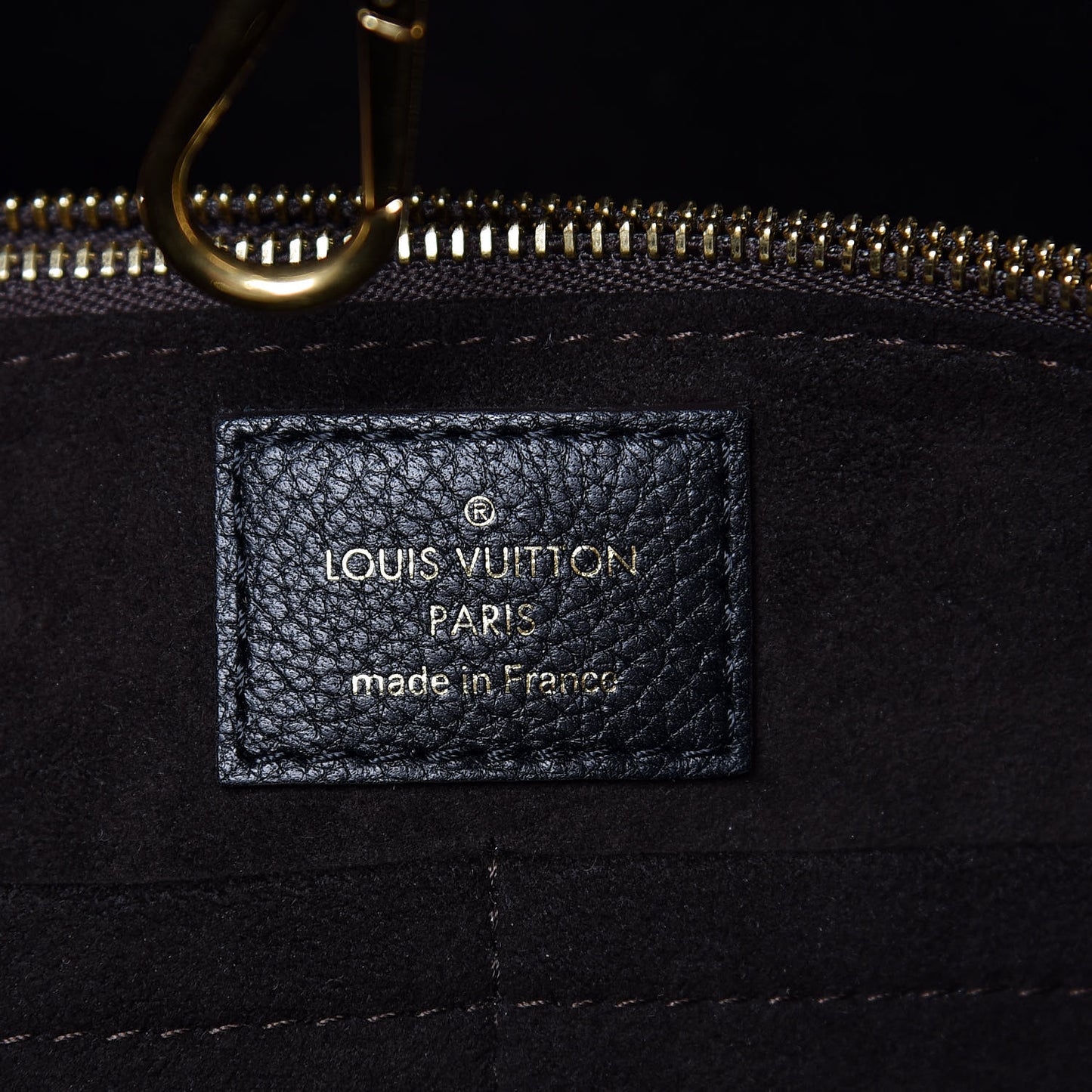 Calfskin Monogram Kimono Tote Black