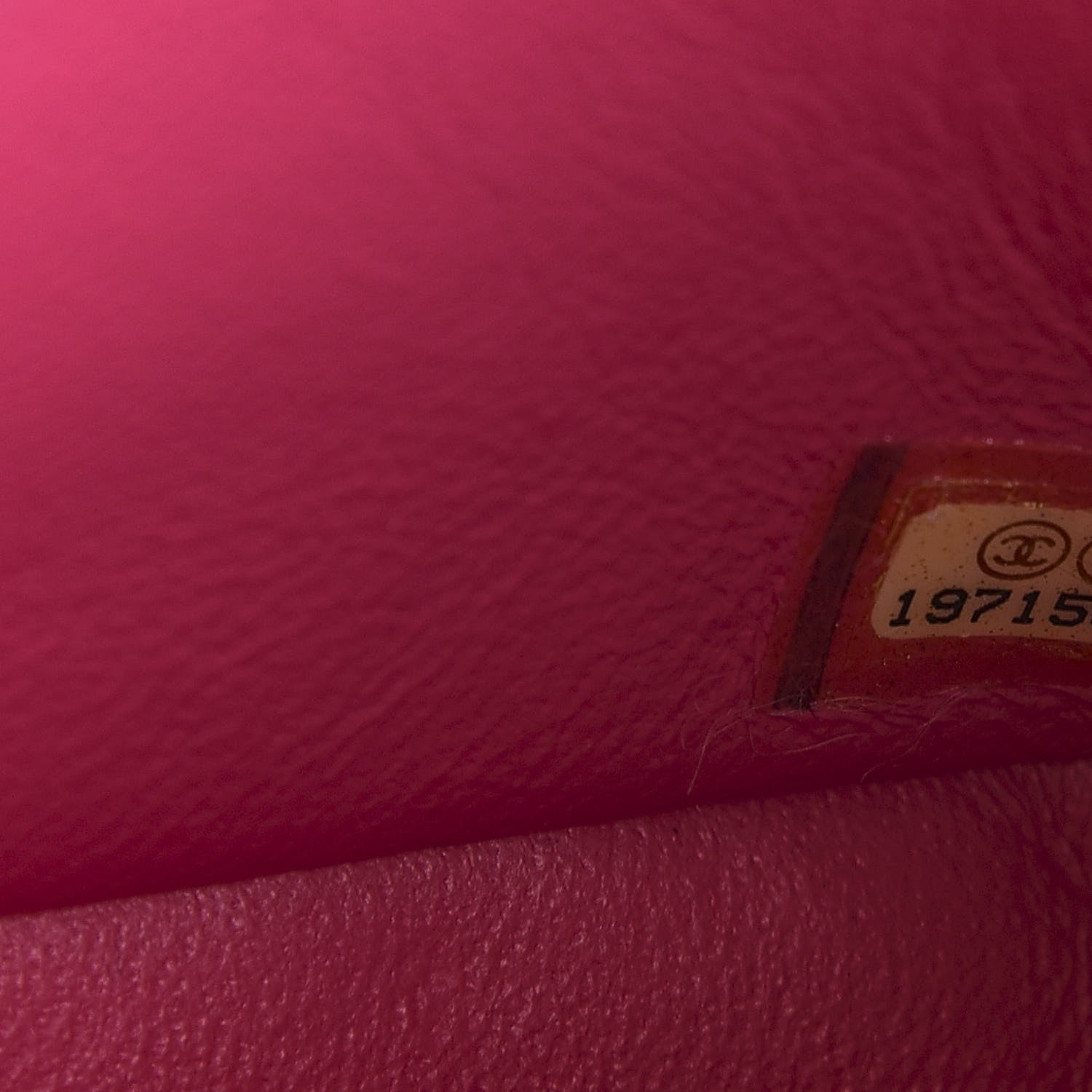 Chanel Lambskin Quilted Mini Rectangular Flap Dark Pink 6 of 9