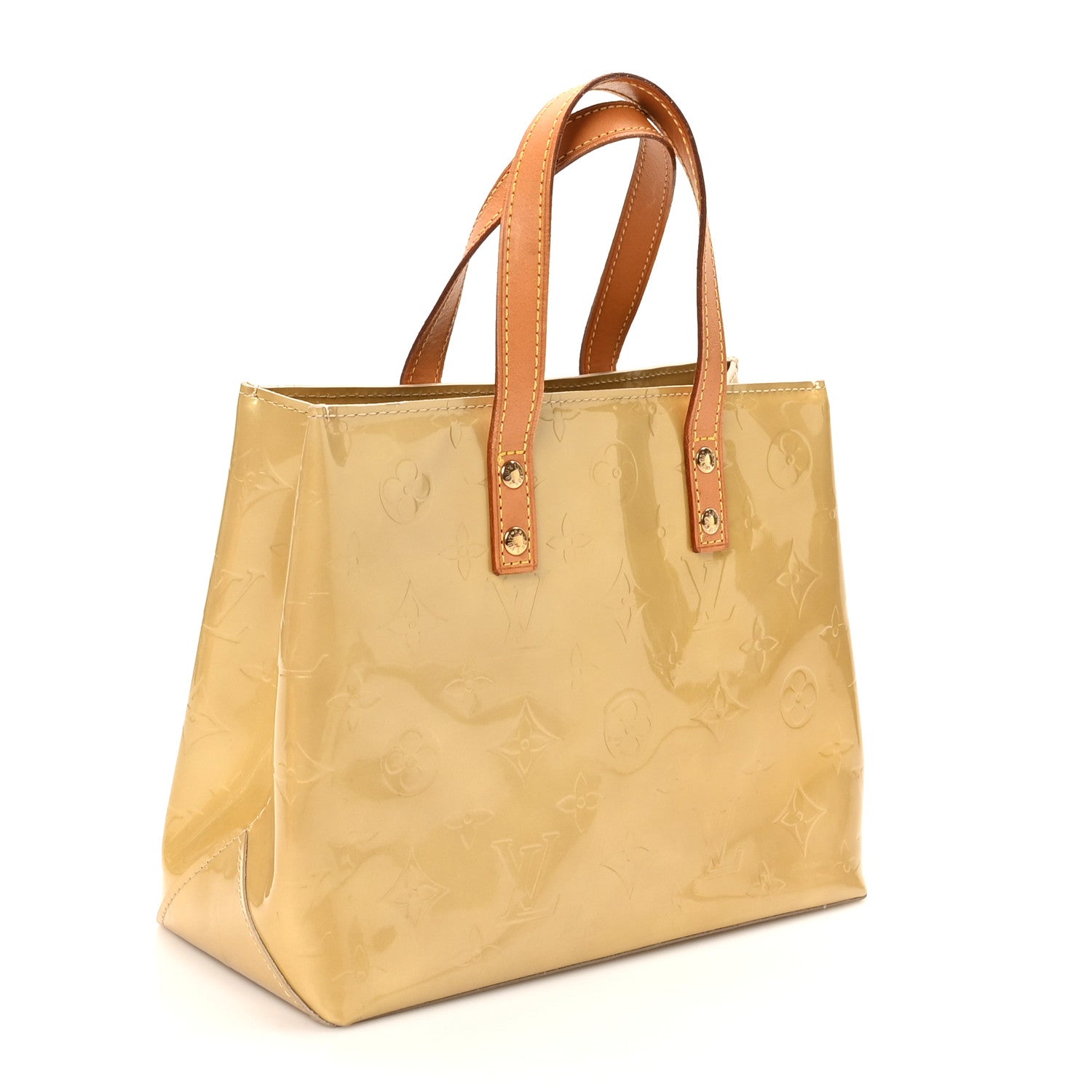 Louis Vuitton Vernis Reade PM Beige 3 of 9