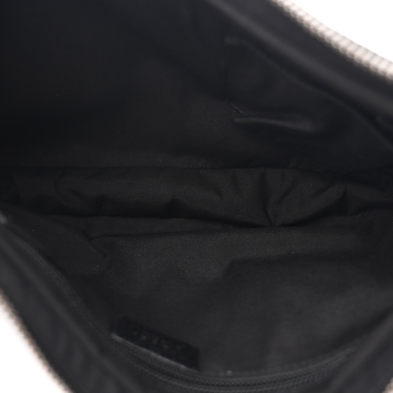 Gucci Monogram Medium Half Moon Hobo Black 5 of 10