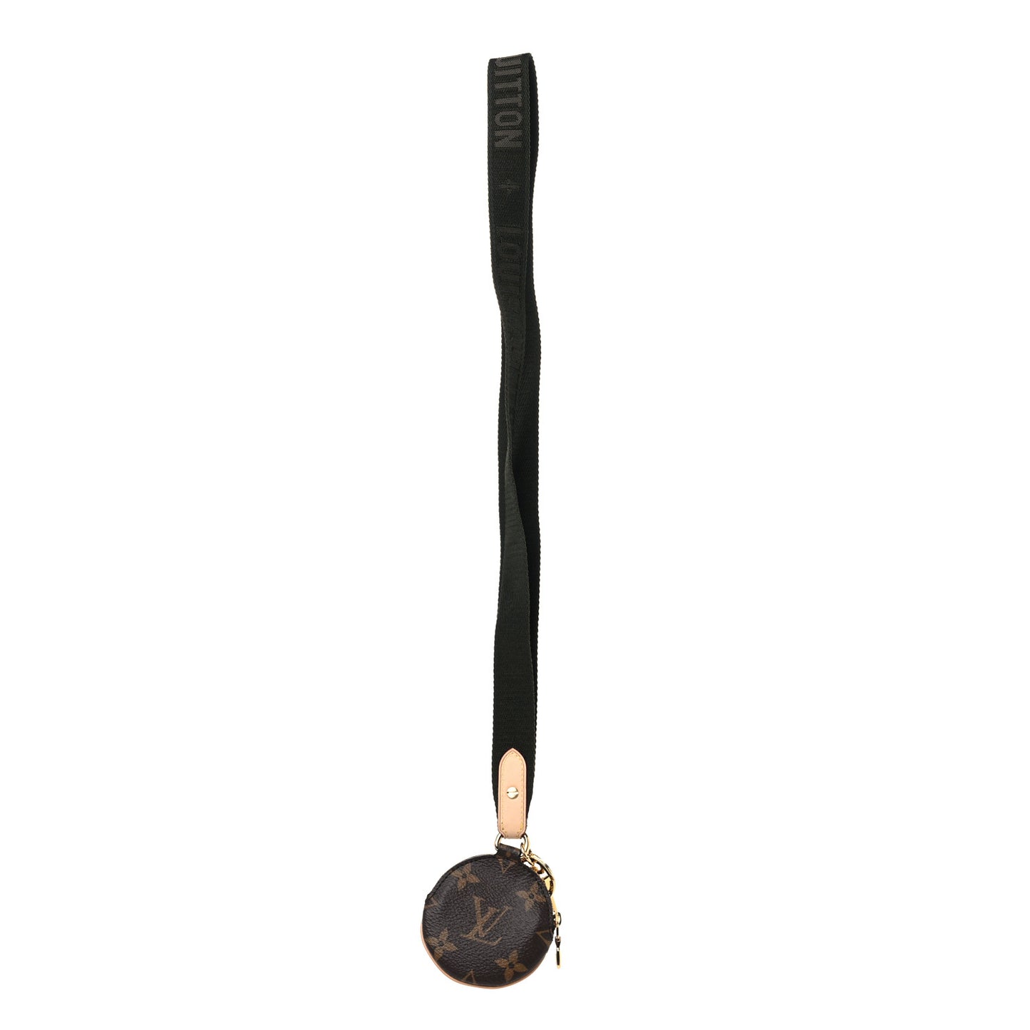Monogram Multi Pochette Accessories Lanyard Key Holder Kaki