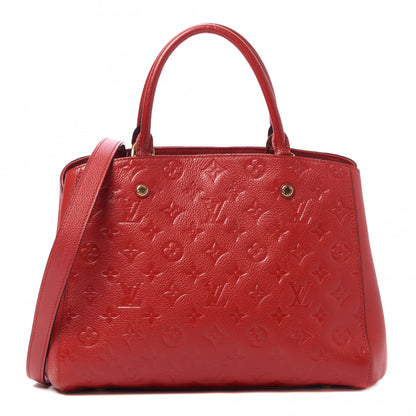 Louis Vuitton Empreinte Montaigne MM Cherry 1 of 7