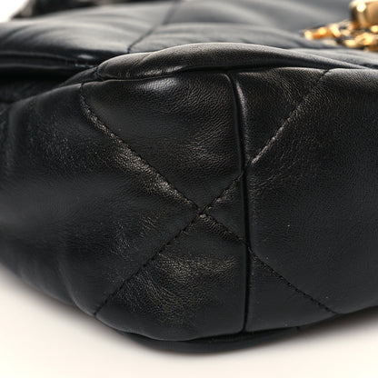 Chanel Lambskin Quilted Medium Chanel 19 Flap Black 9 of 10