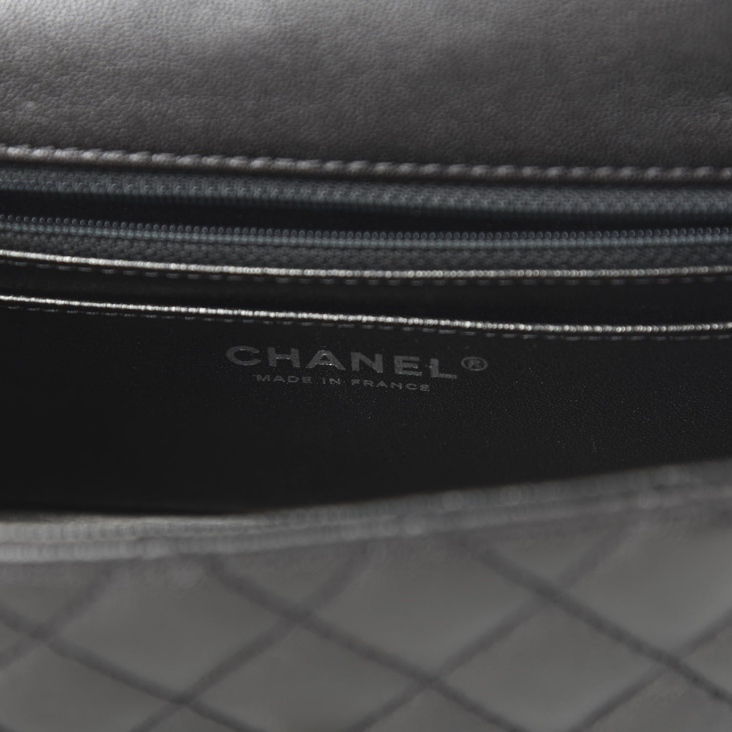 Chanel Sheepskin Quilted 2.55 Reissue Mini Flap Dark Grey 8 of 11