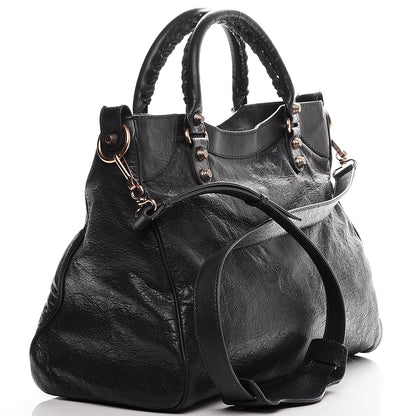 Balenciaga Agneau Giant 12 Rose Gold Hardware Velo Anthracite 5 of 9