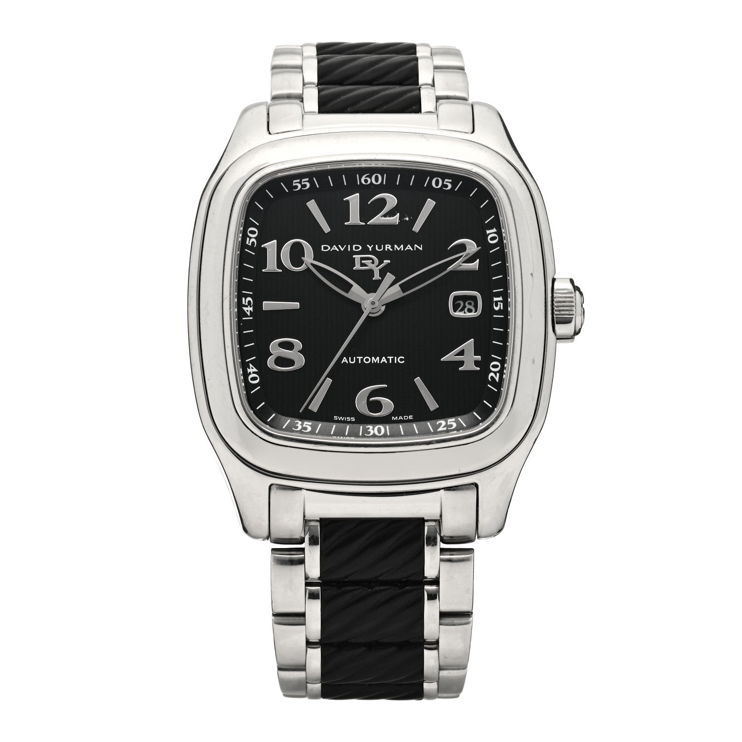 David Yurman PVD Stainless Steel 41mm Belmont Automatic Watch Black 1 of 4