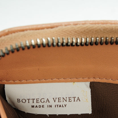 Bottega Veneta Nappa Intrecciato Zip Around Wallet Beige 6 of 7