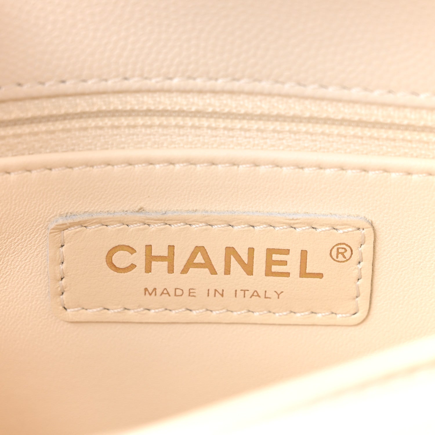 Chanel Caviar Quilted Mini Coco Handle Flap White 6 of 11
