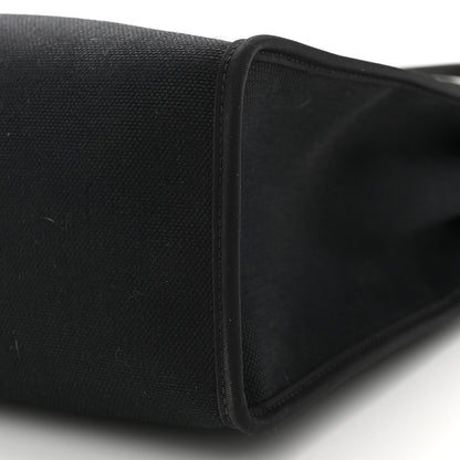 Hermes Military Toile Vache Hunter Herbag Zip PM 31 Black 10 of 10