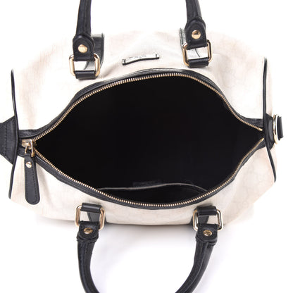 Gucci GG Plus Monogram Medium Joy Boston White Black 5 of 19