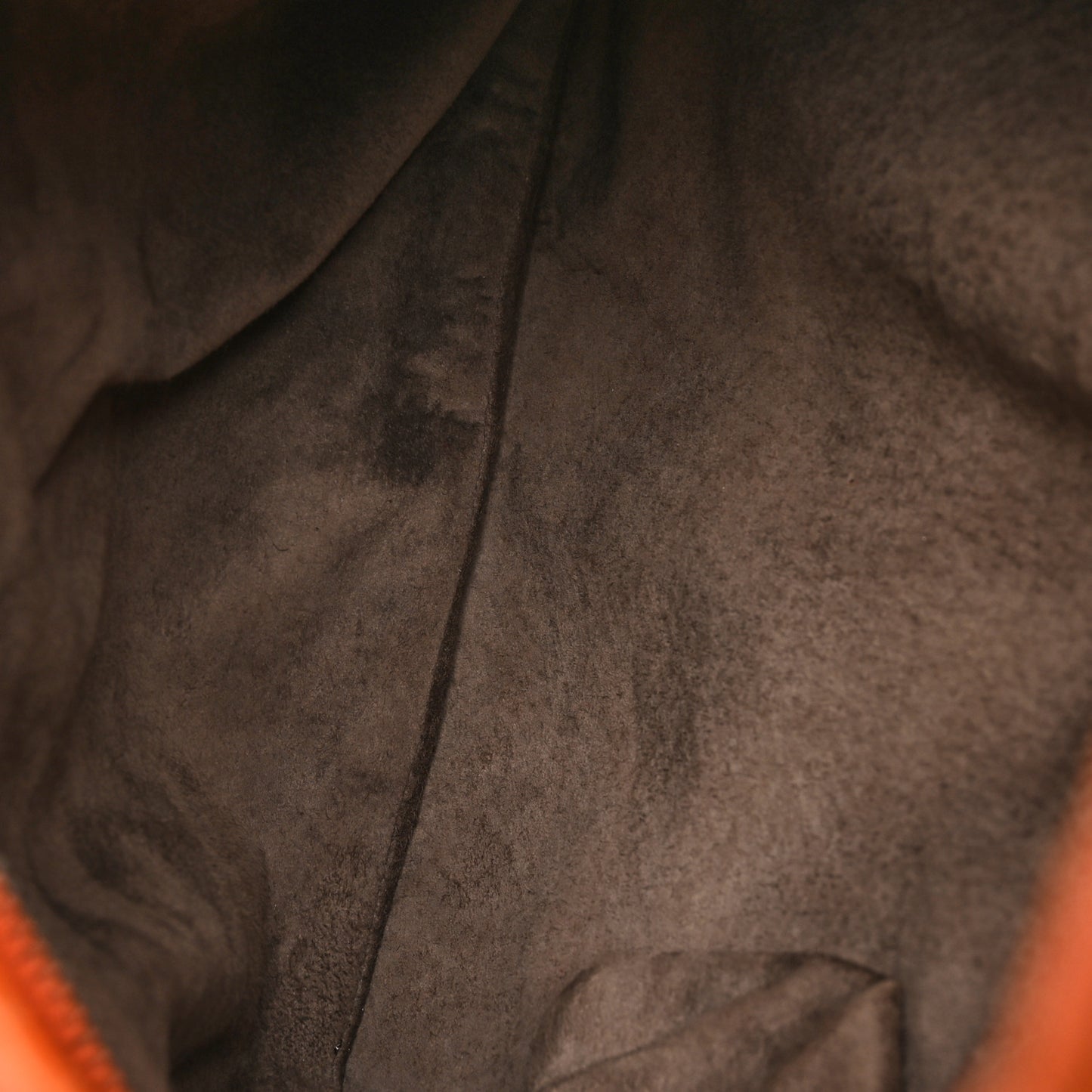 Nappa Intrecciato Large Veneta Hobo Orange