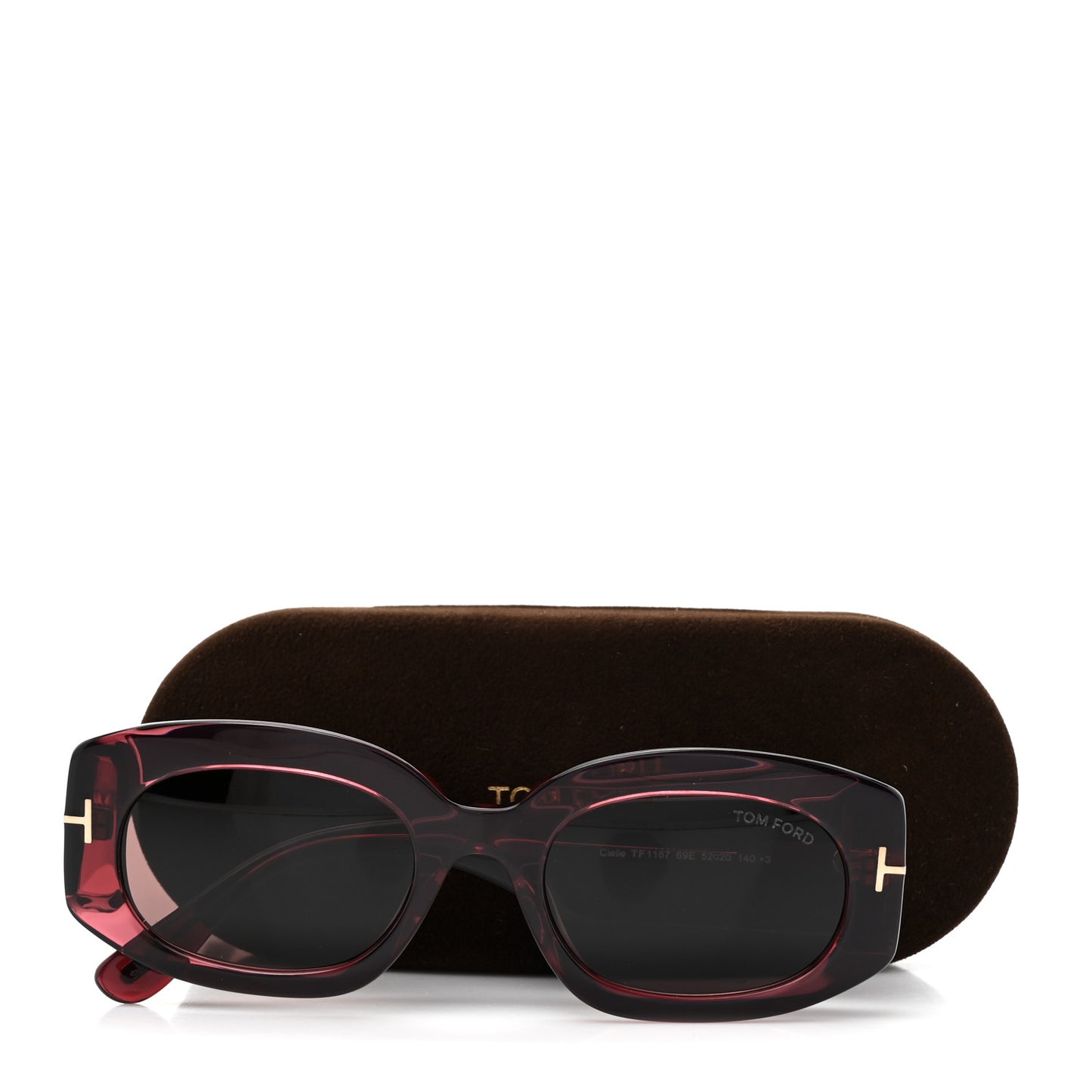 Acetate Cielle Sunglasses TF1187 Transparent Purple