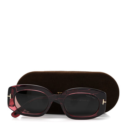 Tom Ford Acetate Cielle Sunglasses TF1187 Transparent Purple 8 of 8