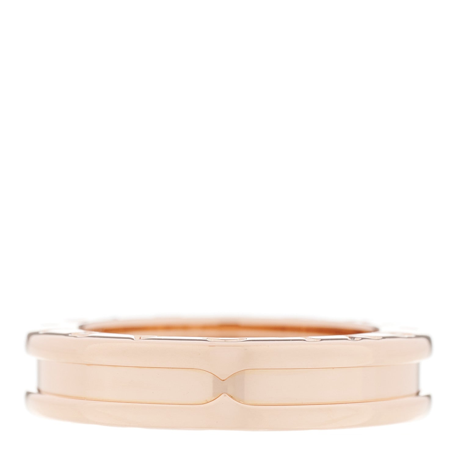 Bulgari 18K Rose Gold B.Zero1 One-Band Ring 50 5.25 4 of 5