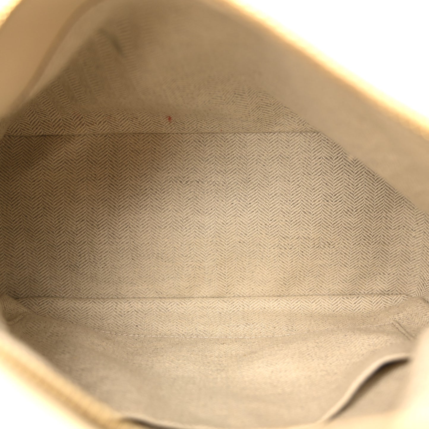 Calfskin Small Puzzle Edge Bag Angora Beige