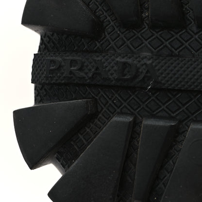 Prada Rubber Nylon Velcro Womens Cloudbust Thunder 50mm Sandals 37 Black 7 of 9