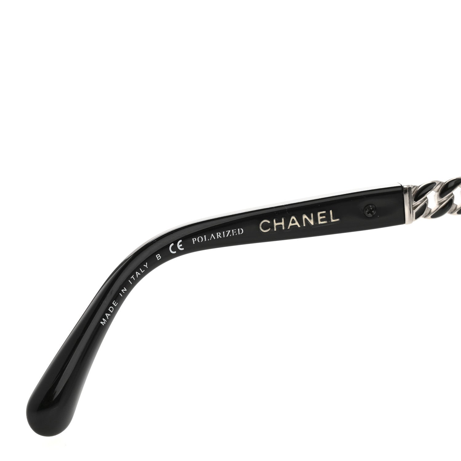 Chanel Acetate Chain Sunglasses 5304-A Black 5 of 9