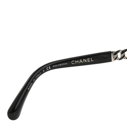 Chanel Acetate Chain Sunglasses 5304-A Black 5 of 9