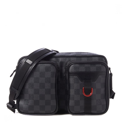 Louis Vuitton Damier Graphite Utility Messenger 1 of 9