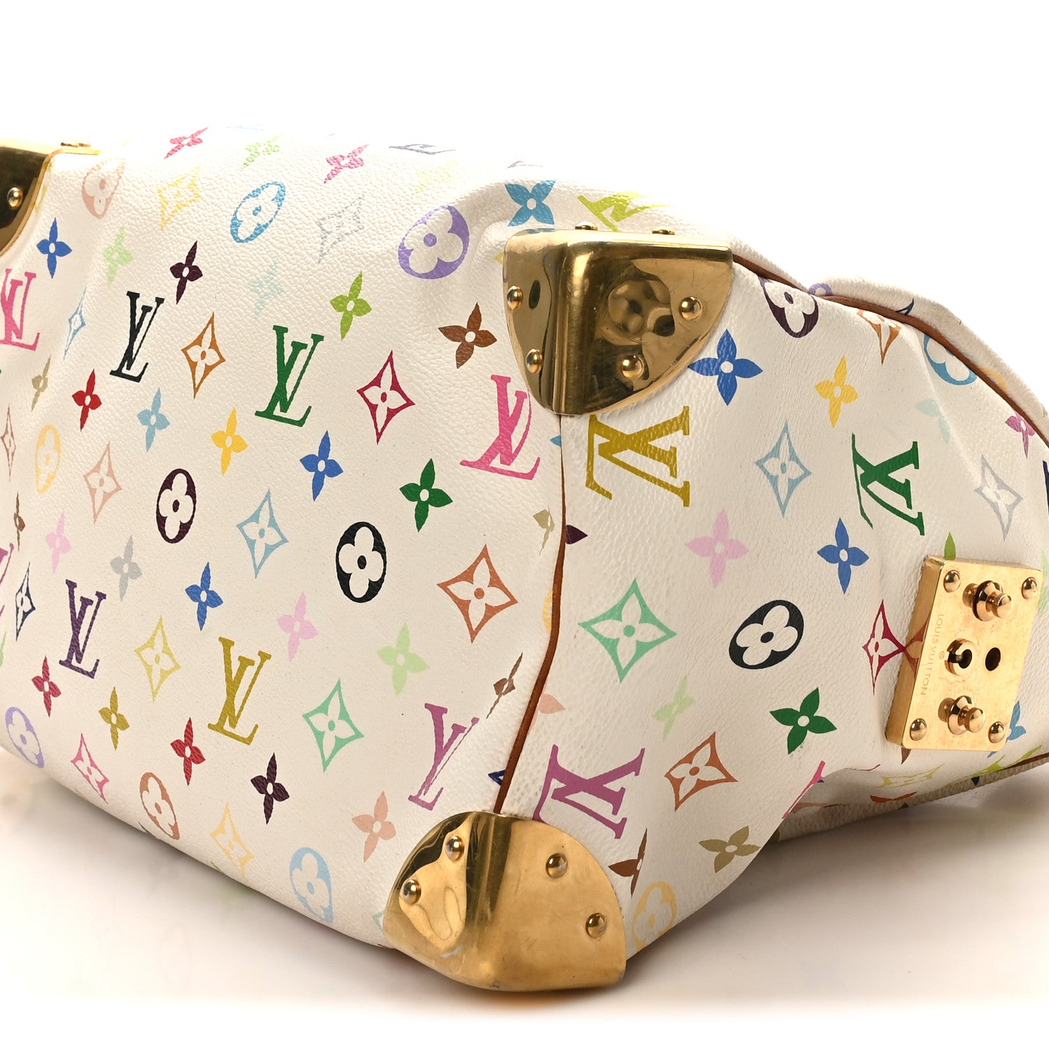 Louis Vuitton Monogram Multicolor Speedy 30 White 9 of 11
