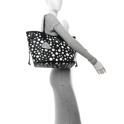 Louis Vuitton LV X YK Empreinte Neverfull MM Black White 2 of 11