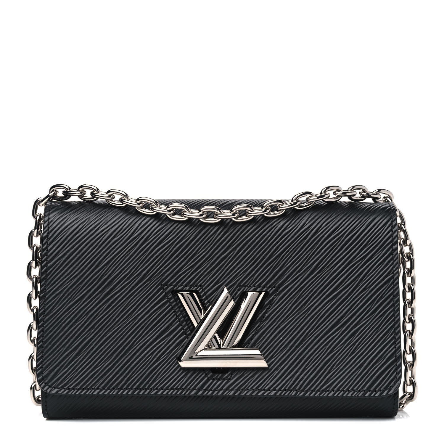 Louis Vuitton Epi Twist Chain Wallet Black 1 of 4