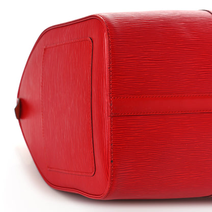 Louis Vuitton Epi Keepall 45 Castillan Red 8 of 10