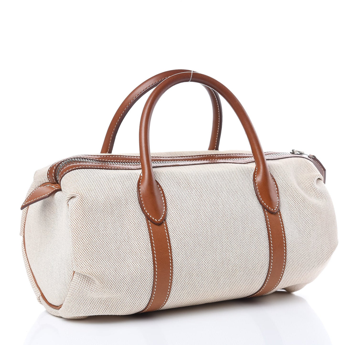 Toile Natural Barenia Polochon Mademoiselle Bag