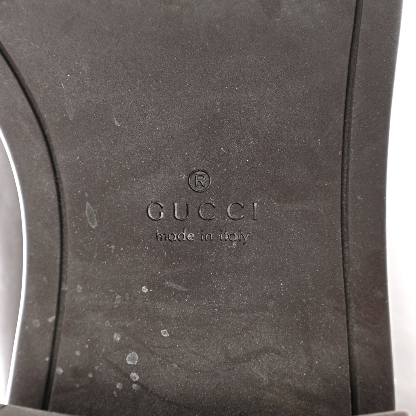 Guccissima Calfskin Miro Soft Knee High Riding Boots 37 Chocolate