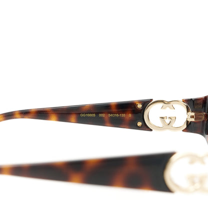 Gucci Acetate Oval Sunglasses GG1660S Tortoise 5 of 8