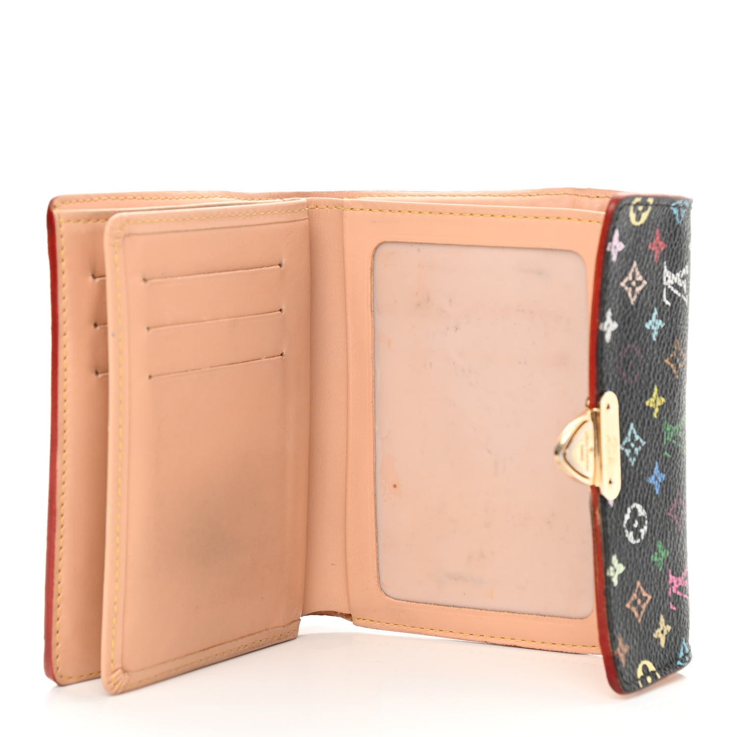Monogram Multicolor Koala Wallet Black
