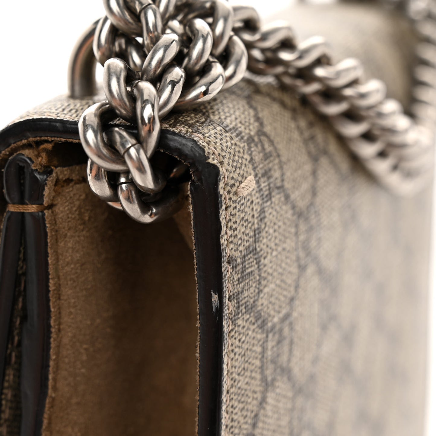 GG Supreme Monogram Mini Dionysus Shoulder Bag Taupe