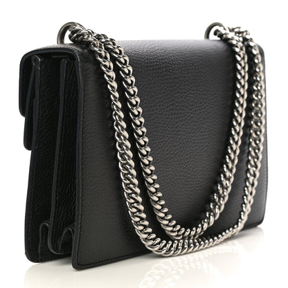 Gucci Pebbled Calfskin Small Dionysus Shoulder Bag Black 3 of 18