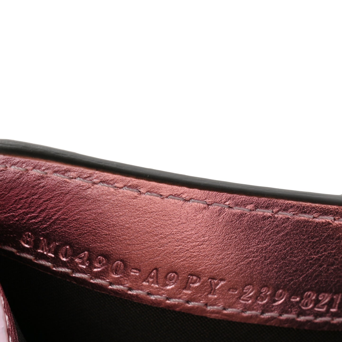 Vitello Laminato FF Diamonds Compact Wallet Rosa Palladio