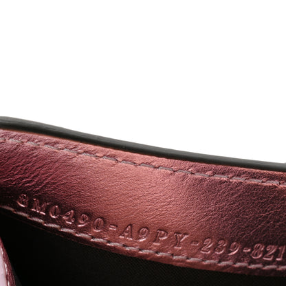 Fendi Vitello Laminato FF Diamonds Compact Wallet Rosa Palladio 7 of 11