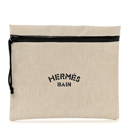 Hermes Toile Bain Case Black 1 of 6
