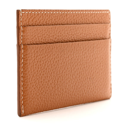 Burberry Grainy Calfskin TB Card Holder Warm Russet Brown 3 of 6