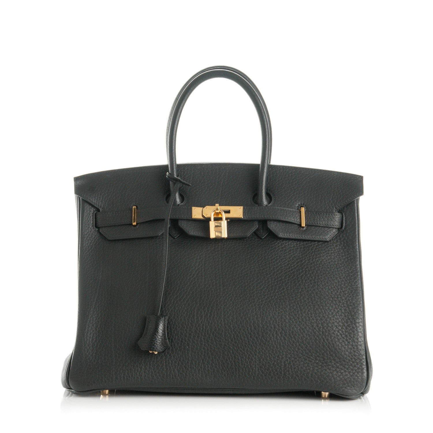 Hermes Taurillon Clemence Birkin 35 Black 1 of 24