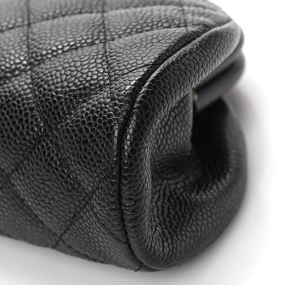 Chanel Caviar Quilted Timeless Clutch Black 10 of 10