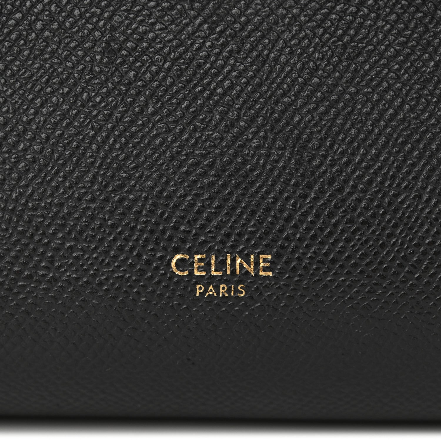 Celine Grained Calfskin Pico Belt Bag Black 6 of 13