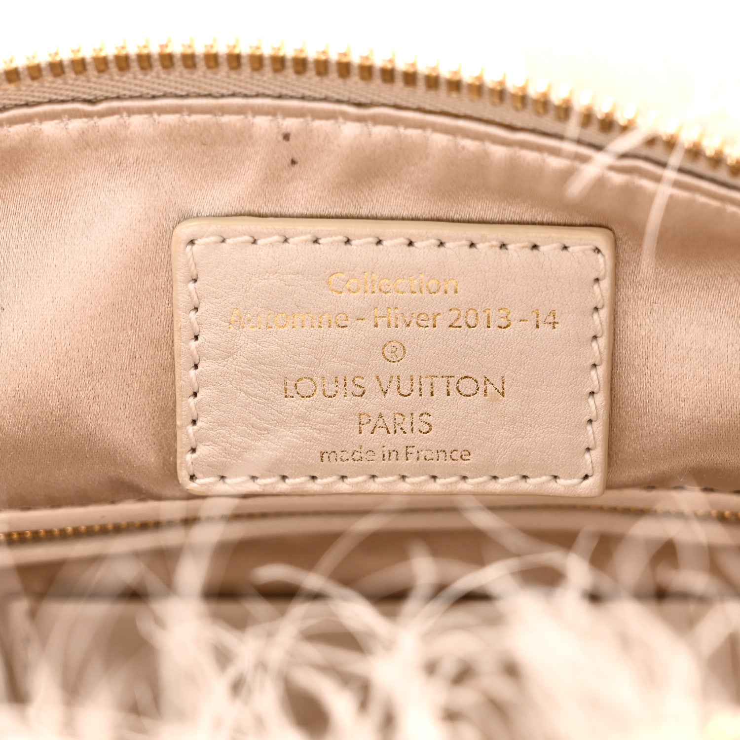 Louis Vuitton Ostrich Feather Speedy 25 Blush Ivory 7 of 10