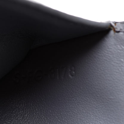 Celine Grained Calfskin Small Tri-Fold Wallet Grey 6 of 7