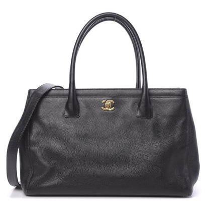 Chanel Calfskin Cerf Shopper Tote Black 1 of 16
