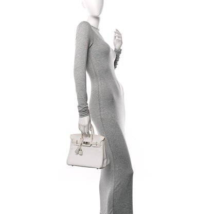 Hermes Epsom Birkin 25 White 2 of 20