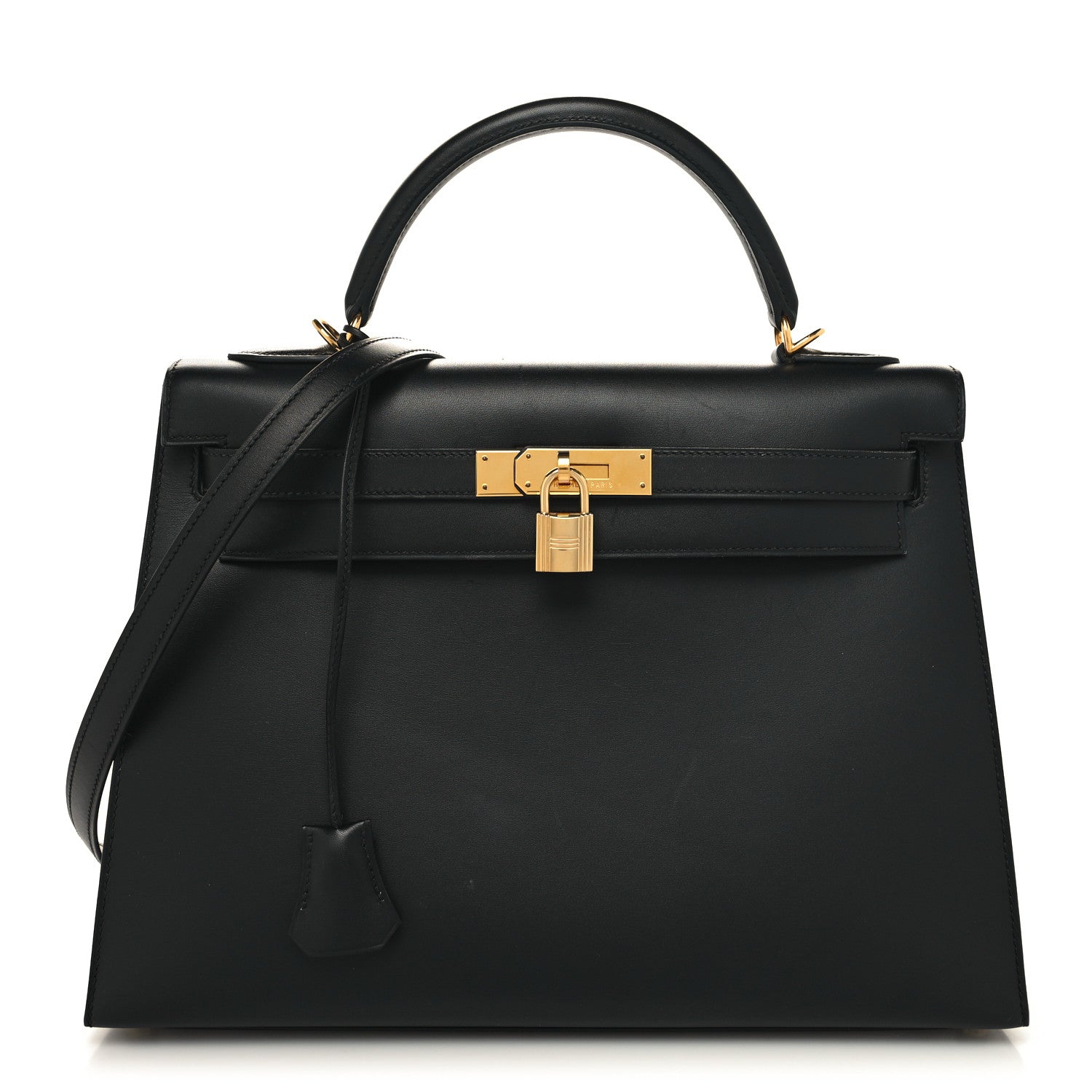 Hermes Box Kelly Sellier 32 Black 1 of 15