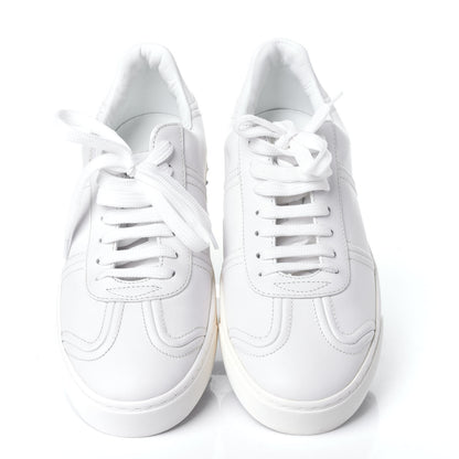 Valentino Garavani Calfskin Mens Flycrew Sneakers 41 White 5 of 12