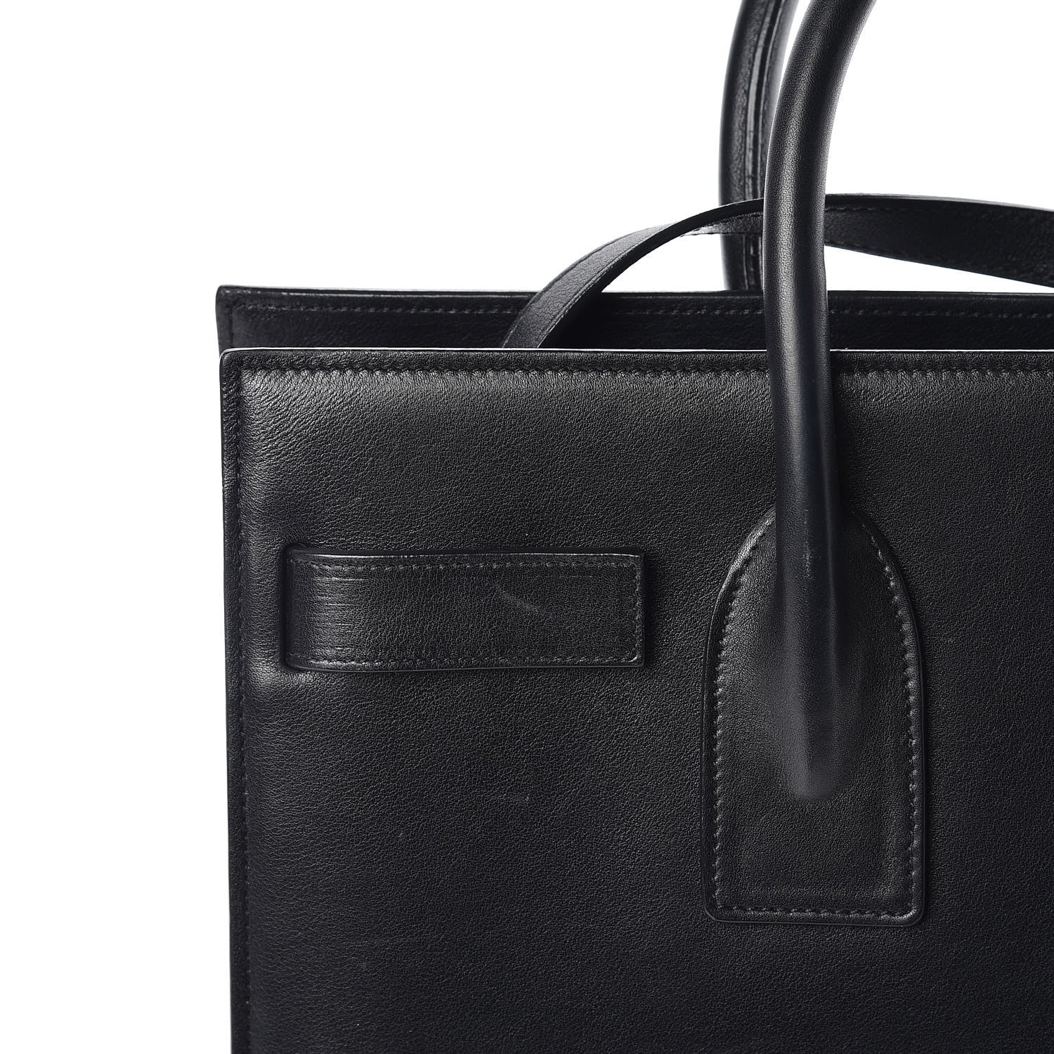 Saint Laurent Calfskin Small Sac De Jour Black 14 of 16