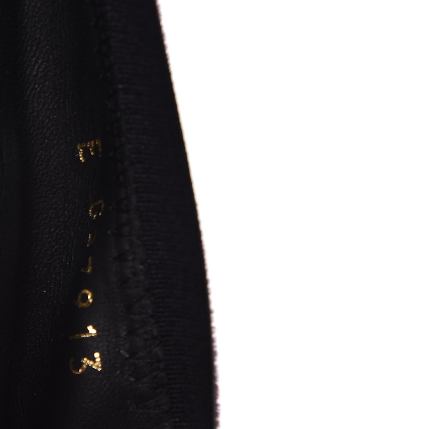 Chanel Lambskin Elastic Camellia Ballerina Flats 36.5 Black 8 of 10