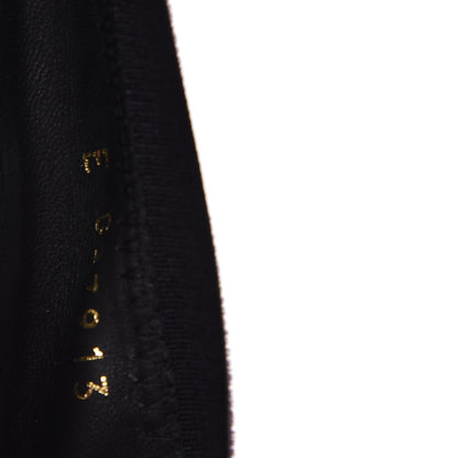 Chanel Lambskin Elastic Camellia Ballerina Flats 36.5 Black 8 of 10